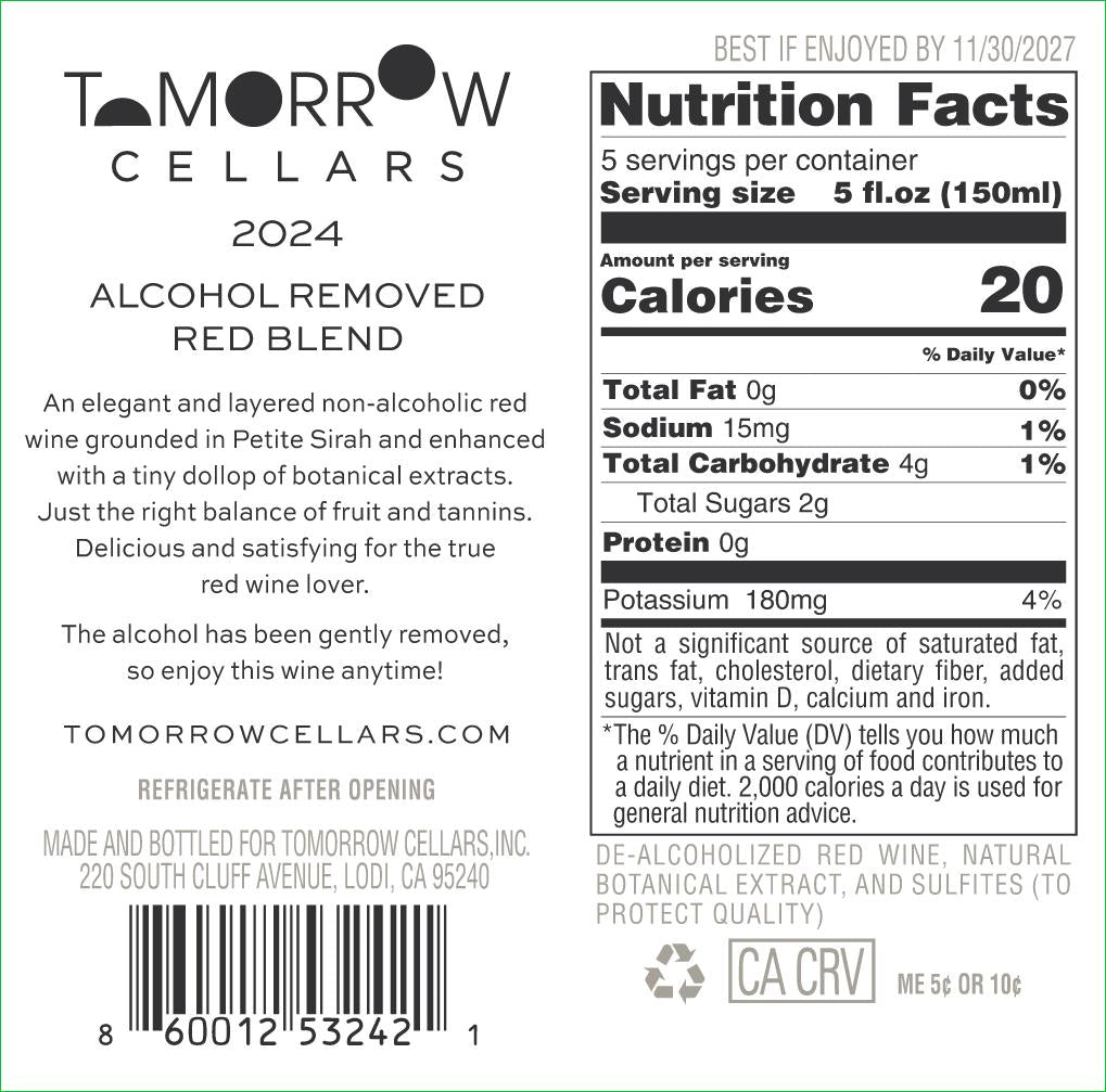 Tomorrow 2024 Red Blend