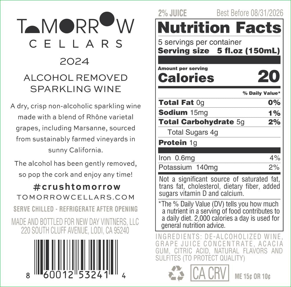 Tomorrow 2024 Sparkling Blanc de Rhône